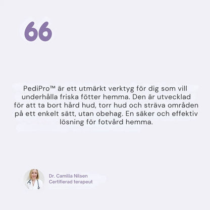 PediPro™ Elektrisk Fotfil